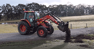 topsoil tractor